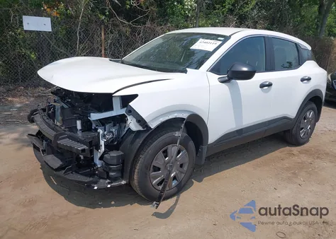 2025 Nissan Kicks S Fwd из США, поврежденный, VIN 3N8AP6BA4SL314785